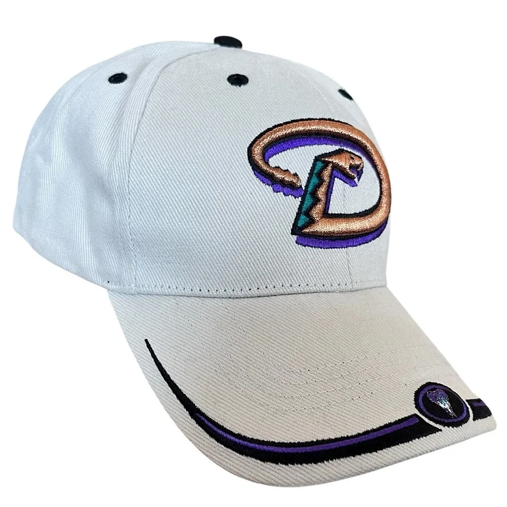 Arizona Diamondbacks MLB Hat Adult Copper D Logo Hook & Loop Twins Enterprise